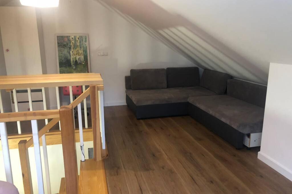 Apartmán Dwupoziomowy Apartament Nad Jeziorem W Lesie Augustów Exteriér fotografie