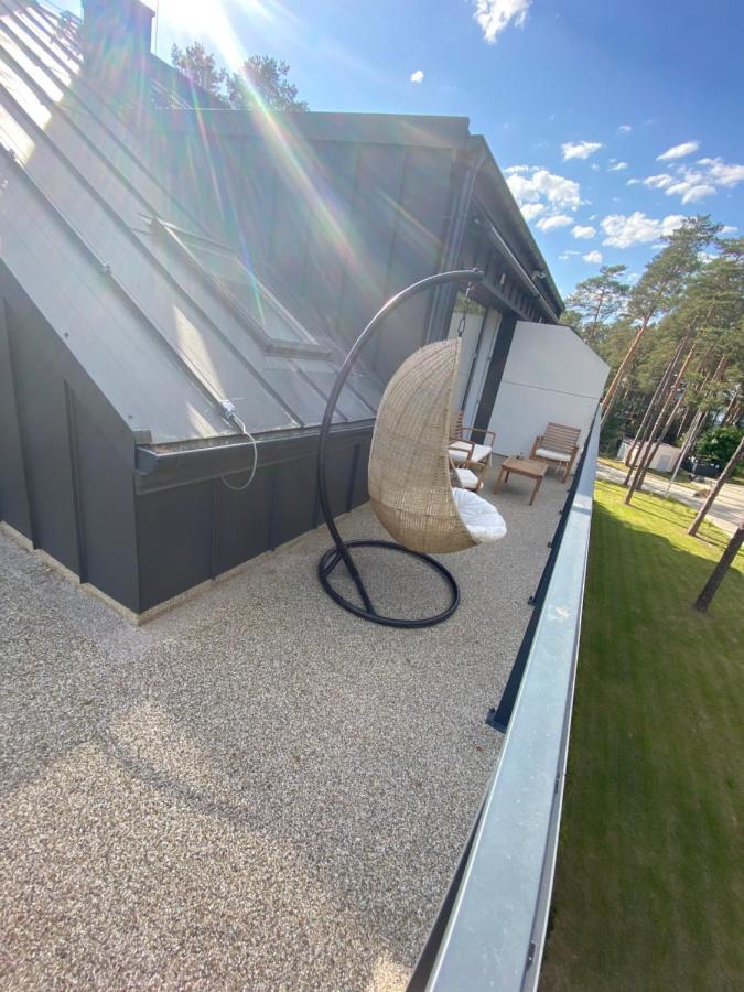 Apartmán Dwupoziomowy Apartament Nad Jeziorem W Lesie Augustów Exteriér fotografie