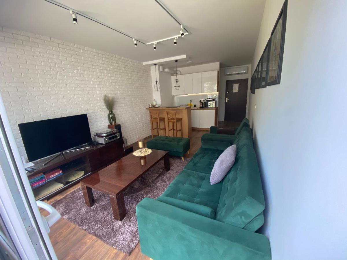 Apartmán Dwupoziomowy Apartament Nad Jeziorem W Lesie Augustów Exteriér fotografie